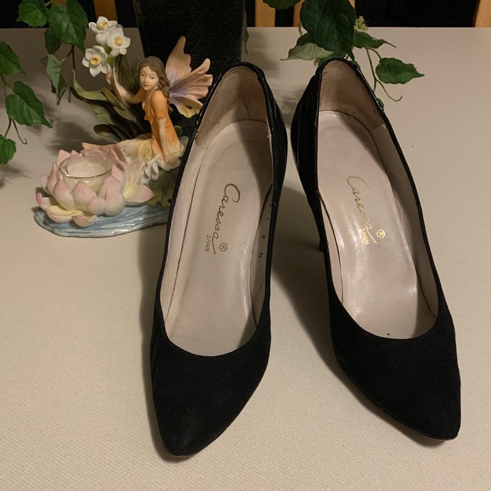 Black Vintage Women's Shoes by Caressa